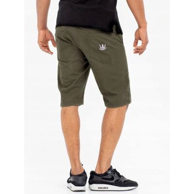 Jigga Wear Krótkie Spodenki Męskie Szorty Materiałowe Jigga Hafty Korona Oliwkowe M Jigga Wear Krótkie Spodenki Męskie Szorty Materiałowe Jigga Hafty Korona Oliwkowe M