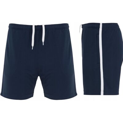 Krótkie Spodenki Sportowe Męskie KIESZENIE NA SUWAK Roly 0418 GRANAT 2XL Krótkie Spodenki Sportowe Męskie KIESZENIE NA SUWAK Roly 0418 GRANAT 2XL