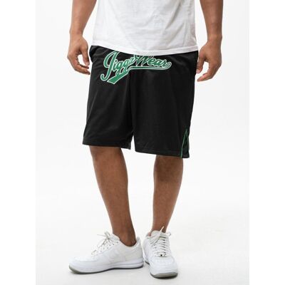 Krótkie Spodenki Sportowe Szorty Czarne Luźne Mesh Jigga Wear Baseball S Krótkie Spodenki Sportowe Szorty Czarne Luźne Mesh Jigga Wear Baseball S