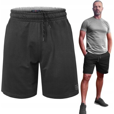 Krótkie Spodenki SZORTY Dresowe Męskie CRICKET Czarne M Pako Jeans Krótkie Spodenki SZORTY Dresowe Męskie CRICKET Czarne M Pako Jeans