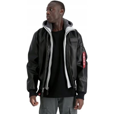 Kurtka Alpha Industries MA-1 D-Tec FL 123106 198 Czarna/Szara M Kurtka Alpha Industries MA-1 D-Tec FL 123106 198 Czarna/Szara M