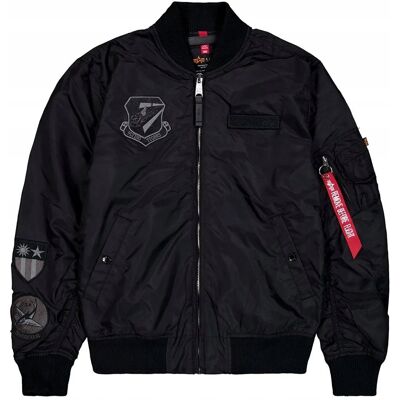 Kurtka Alpha Industries MA-1 TT Flying Tigers 156129 03 Czarna XL Kurtka Alpha Industries MA-1 TT Flying Tigers 156129 03 Czarna XL