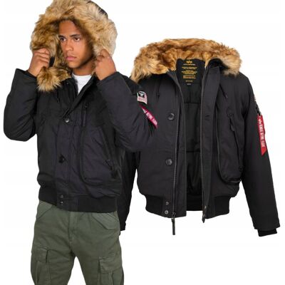 Kurtka Alpha Industries Polar SV 133141 03 Czarna Kurtka Alpha Industries Polar SV 133141 03 Czarna