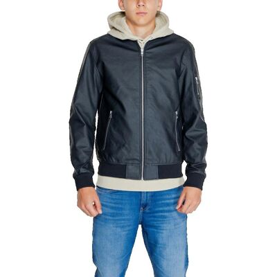 JACK&JONES Kurtka Bomber JJROCKY Jack & Jones czarna JACK&JONES Kurtka Bomber JJROCKY Jack & Jones czarna