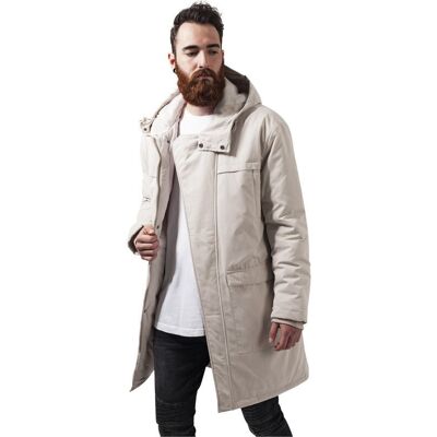 Urban Classics Kurtka Cotton Peached Canvas Parka Sand-Xl Urban Classics Kurtka Cotton Peached Canvas Parka Sand-Xl