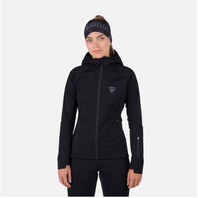Kurtka do narciarstwa klasycznego Rossignol W Genetys Hood Jkt czarny S Kurtka do narciarstwa klasycznego Rossignol W Genetys Hood Jkt czarny S