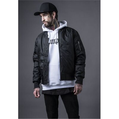 Urban Classics Kurtka Flyers Basic Bomber Black-S Urban Classics Kurtka Flyers Basic Bomber Black-S