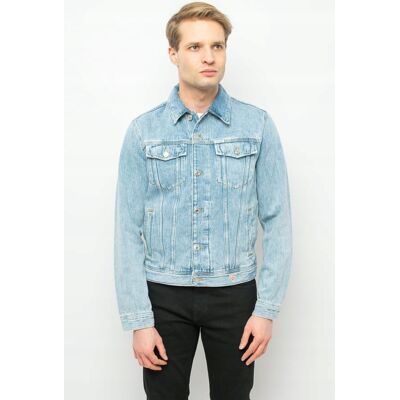 KURTKA JEANSOWA MĘSKA GUESS M3GXN1 D4Z62 NIEBIESKA - XL KURTKA JEANSOWA MĘSKA GUESS M3GXN1 D4Z62 NIEBIESKA - XL