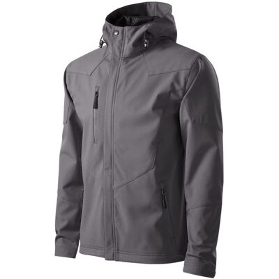 Kurtka Malfini Softshell Nano M MLI-531 (kolor Grafitowy. Szary/Srebrny, rozmiar 2XL) Kurtka Malfini Softshell Nano M MLI-531 (kolor Grafitowy. Szary/Srebrny, rozmiar 2XL)