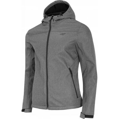 Kurtka Męska 4F Softshell Męski Szary H4Z19-SFM002-24M Szary S Kurtka Męska 4F Softshell Męski Szary H4Z19-SFM002-24M Szary S