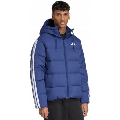 Kurtka męska adidas Ess 3S P D HD J granatowa JX7799 L Kurtka męska adidas Ess 3S P D HD J granatowa JX7799 L