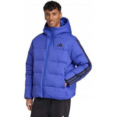 Kurtka męska adidas Ess 3S P D HD J kobalt JW9099 XL Kurtka męska adidas Ess 3S P D HD J kobalt JW9099 XL