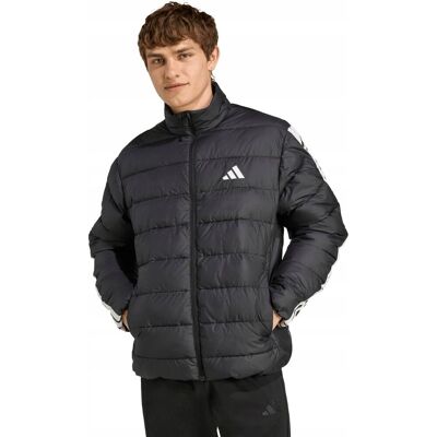 Kurtka męska adidas Essentials 3-Stripes czarna JM8416 2XL Kurtka męska adidas Essentials 3-Stripes czarna JM8416 2XL