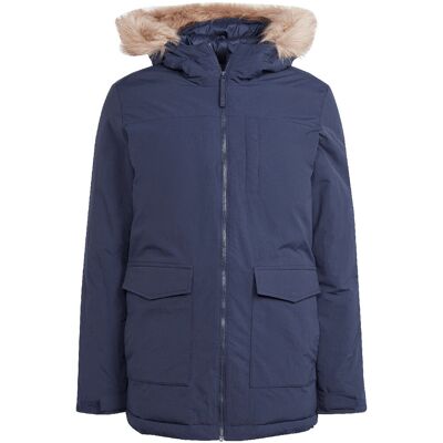 Kurtka męska adidas Parka Hooded Fur granatowa IK0552 M Kurtka męska adidas Parka Hooded Fur granatowa IK0552 M