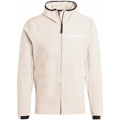 Kurtka męska adidas Terrex Multi Soft Shell beżowa HZ4423 S Kurtka męska adidas Terrex Multi Soft Shell beżowa HZ4423 S