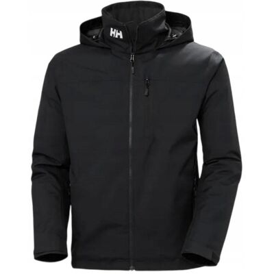 Kurtka Męska Helly Hansen Crew Hooded Midlayer Jacket 2 - Black L Kurtka Męska Helly Hansen Crew Hooded Midlayer Jacket 2 - Black L