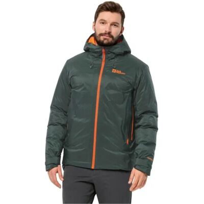 Kurtka męska Jack Wolfskin Cyrox 2L Down puchowa z kapturem zimowa zielona-S Kurtka męska Jack Wolfskin Cyrox 2L Down puchowa z kapturem zimowa zielona-S