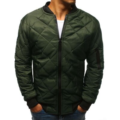 Dstreet Kurtka męska pikowana bomber jacket zielona TX2216-M Dstreet Kurtka męska pikowana bomber jacket zielona TX2216-M