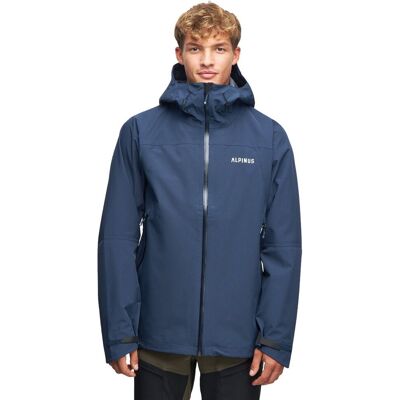 Kurtka męska przeciwdeszczowa Alpinus Collarada granatowy - XL Kurtka męska przeciwdeszczowa Alpinus Collarada granatowy - XL