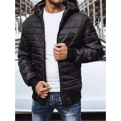 Kurtka męska przejściowa pikowana czarna Dstreet TX4145-XXL Kurtka męska przejściowa pikowana czarna Dstreet TX4145-XXL