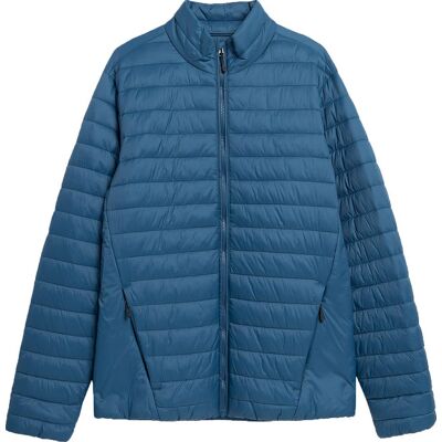 Kurtka męska puchowa 4F M239 denim 4FAW23TDJAM239 32S-XL Kurtka męska puchowa 4F M239 denim 4FAW23TDJAM239 32S-XL