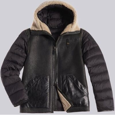 Kurtka Męska Skóra Blauer Blul01137 - Xxl Kurtka Męska Skóra Blauer Blul01137 - Xxl