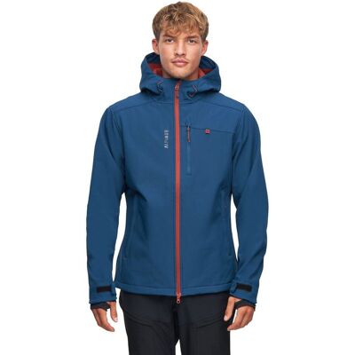 Kurtka męska softshell Alpinus Aso niebieski - L Kurtka męska softshell Alpinus Aso niebieski - L