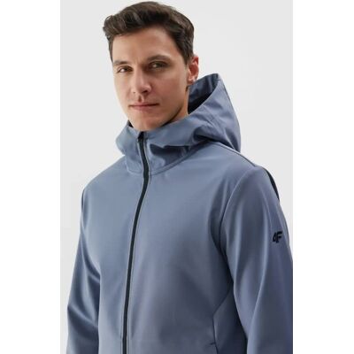 Kurtka męska softshell wiatroodporna 4F 4FWAW24TSOFM283-32S Granatowy Kurtka męska softshell wiatroodporna 4F 4FWAW24TSOFM283-32S Granatowy