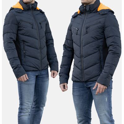 Inny producent Kurtka Męska Sportowa Granatowa Pikowana S329-2 XL Granatowy Inny producent Kurtka Męska Sportowa Granatowa Pikowana S329-2 XL Granatowy