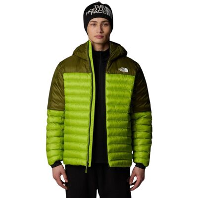 Kurtka męska The North Face Terra pikowana puchowa z kapturem zielona-XL Kurtka męska The North Face Terra pikowana puchowa z kapturem zielona-XL