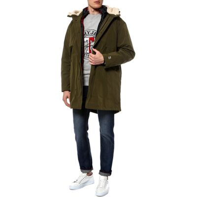 Kurtka męska Tommy Hilfiger x Lewis Hamilton 4w1 parka-S Kurtka męska Tommy Hilfiger x Lewis Hamilton 4w1 parka-S
