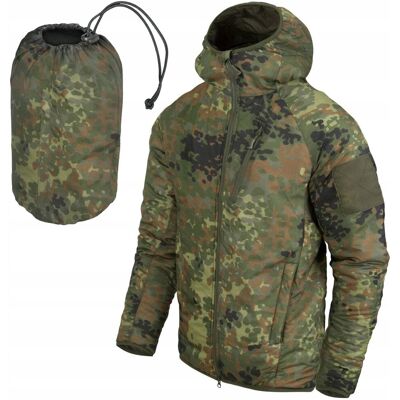 Kurtka męska wiatrówka z kapturem WOLFHOUND HOOD HELIKON-TEX Flecktarn S Kurtka męska wiatrówka z kapturem WOLFHOUND HOOD HELIKON-TEX Flecktarn S