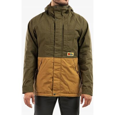 Inny producent Kurtka ocieplana Fjallraven Vardag Lite Padded Jacket - green/brown Inny producent Kurtka ocieplana Fjallraven Vardag Lite Padded Jacket - green/brown