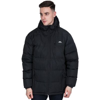 Kurtka pikowana zimowa męska CLIP TRESPASS Black - XXL Kurtka pikowana zimowa męska CLIP TRESPASS Black - XXL