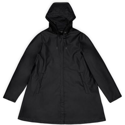 Kurtka, płaszcz przeciwdeszczowy Rains A-Line Jacket W3 W 18050 01 Kurtka, płaszcz przeciwdeszczowy Rains A-Line Jacket W3 W 18050 01