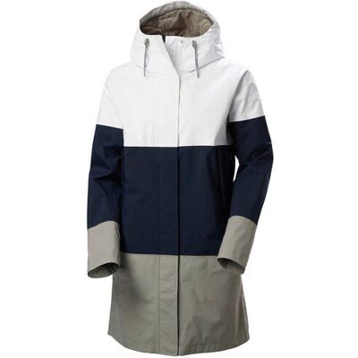 Kurtka przeciwdeszczowa damski HELLY HANSEN W KOSTER RAIN COAT biały S Kurtka przeciwdeszczowa damski HELLY HANSEN W KOSTER RAIN COAT biały S