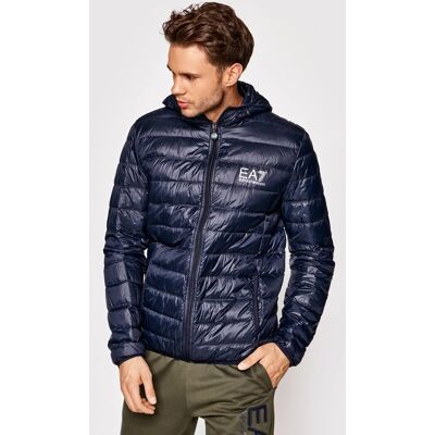 Giorgio Armani Kurtka przejściowa męska EMPORIO ARMANI EA7 r. L pikowana ocieplana z kapturem Giorgio Armani Kurtka przejściowa męska EMPORIO ARMANI EA7 r. L pikowana ocieplana z kapturem