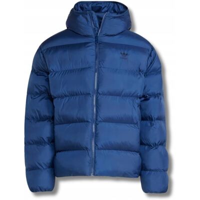 Kurtka Puchowa Adidas Tonal Hooded Puffer 'Night Indigo' (Iy3397) L Kurtka Puchowa Adidas Tonal Hooded Puffer 'Night Indigo' (Iy3397) L