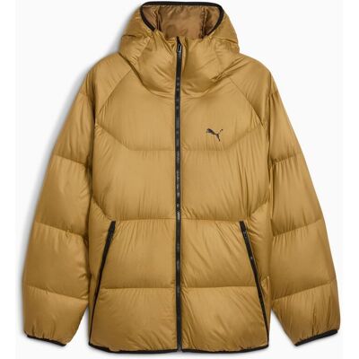 Kurtka puchowa męska Puma HOODED DOWN PUFFER brązowa 68838269 r M Kurtka puchowa męska Puma HOODED DOWN PUFFER brązowa 68838269 r M