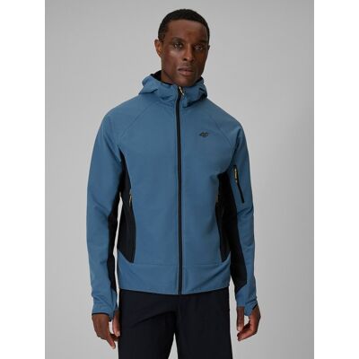 Kurtka softshell wiatroodporna męska 4F 4FRSS26TSOFM644-32S Granatowy XL Kurtka softshell wiatroodporna męska 4F 4FRSS26TSOFM644-32S Granatowy XL
