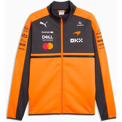 Kurtka softshellowa męska Puma MCLAREN REPLICA pomarańczowa 71394801 r XXL Kurtka softshellowa męska Puma MCLAREN REPLICA pomarańczowa 71394801 r XXL
