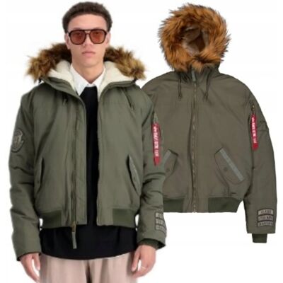 Kurtka z kapturem Alpha Industries Arctic Guardians 148129 142 Oliwkowa S Kurtka z kapturem Alpha Industries Arctic Guardians 148129 142 Oliwkowa S
