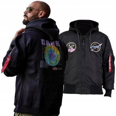 Kurtka z kapturem Alpha Industries MA-1 VF 108108 03 Czarna M Kurtka z kapturem Alpha Industries MA-1 VF 108108 03 Czarna M