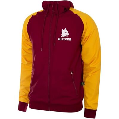 Inny producent Kurtka z kapturem AS Roma 1987/89 Retro L Inny producent Kurtka z kapturem AS Roma 1987/89 Retro L