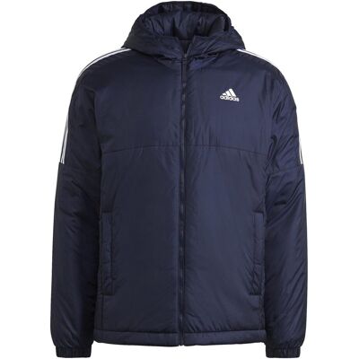 Kurtka z kapturem męska adidas ESSENTIALS INSULATED granatowa GT9165-L Kurtka z kapturem męska adidas ESSENTIALS INSULATED granatowa GT9165-L