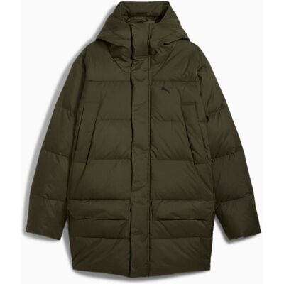 Kurtka z kapturem męska Puma PROTECTIVE DOWN PARKA zielona 62646670 r XL Kurtka z kapturem męska Puma PROTECTIVE DOWN PARKA zielona 62646670 r XL