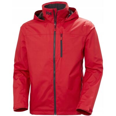 Inny producent Kurtka żeglarska męska HELLY HANSEN CREW HOODED JACKET 2.0 - Red - L Inny producent Kurtka żeglarska męska HELLY HANSEN CREW HOODED JACKET 2.0 - Red - L