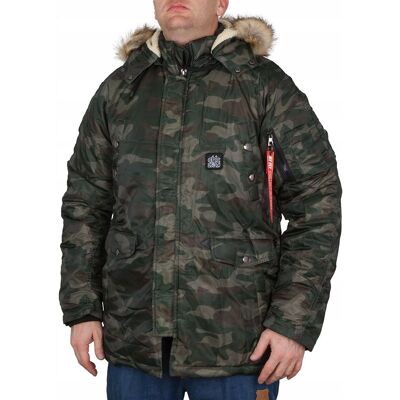 Kurtka Zimowa Chillout Clothes Long Emblem Grn XL Kurtka Zimowa Chillout Clothes Long Emblem Grn XL