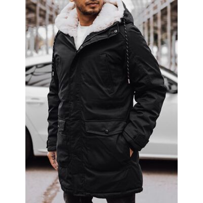 Kurtka zimowa męska czarna Dstreet TX4588-XXL Kurtka zimowa męska czarna Dstreet TX4588-XXL