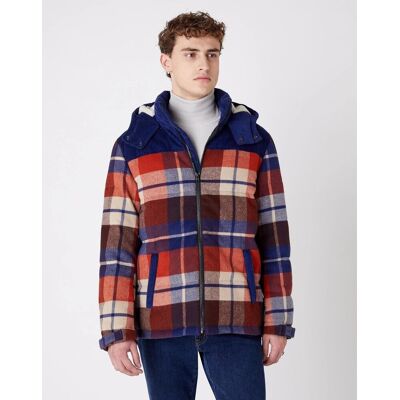 Kurtka Zimowa Wrangler The Check Pop-Over Puce Brown W4D3Sgh06-2Xl Kurtka Zimowa Wrangler The Check Pop-Over Puce Brown W4D3Sgh06-2Xl